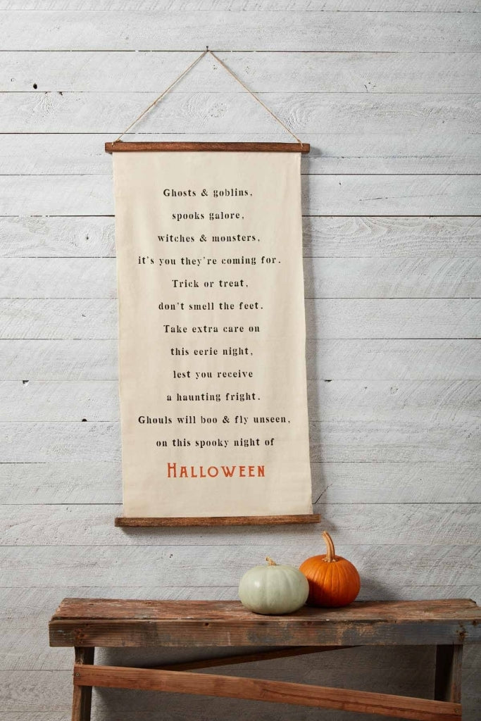 Halloween Hanging Canvas