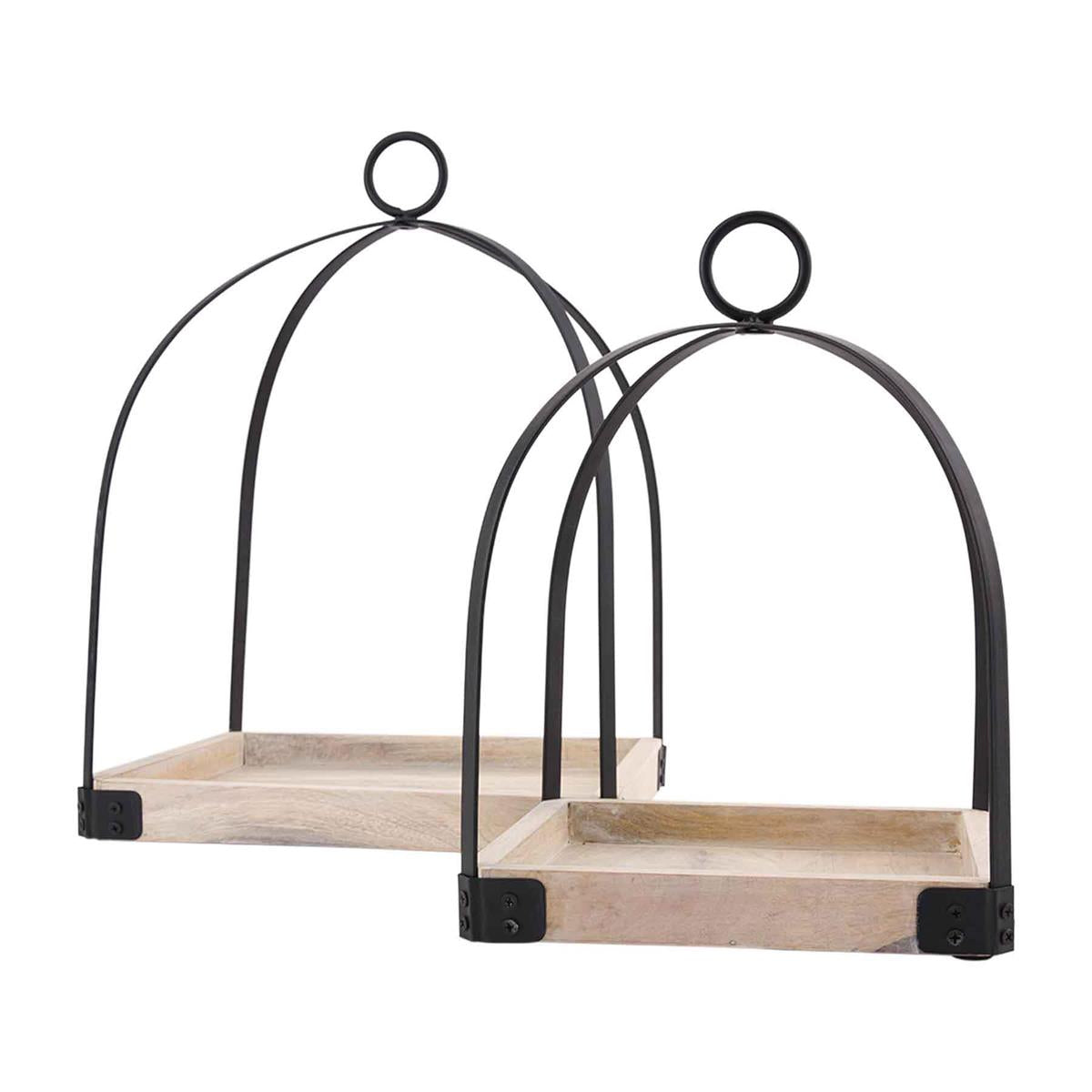 Iron & Wood Lanterns