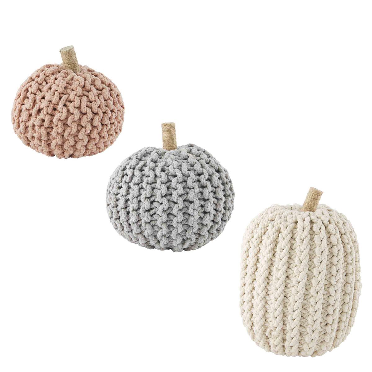 Knit Pumpkins