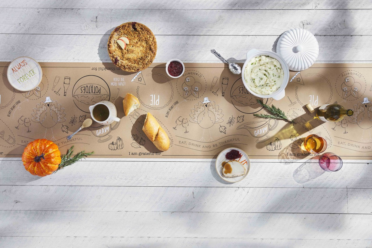 Thanksgiving Kraft Table Runner