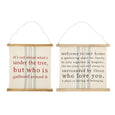 Reversible Holiday Fabric Hangers