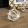 White Metal Spheres