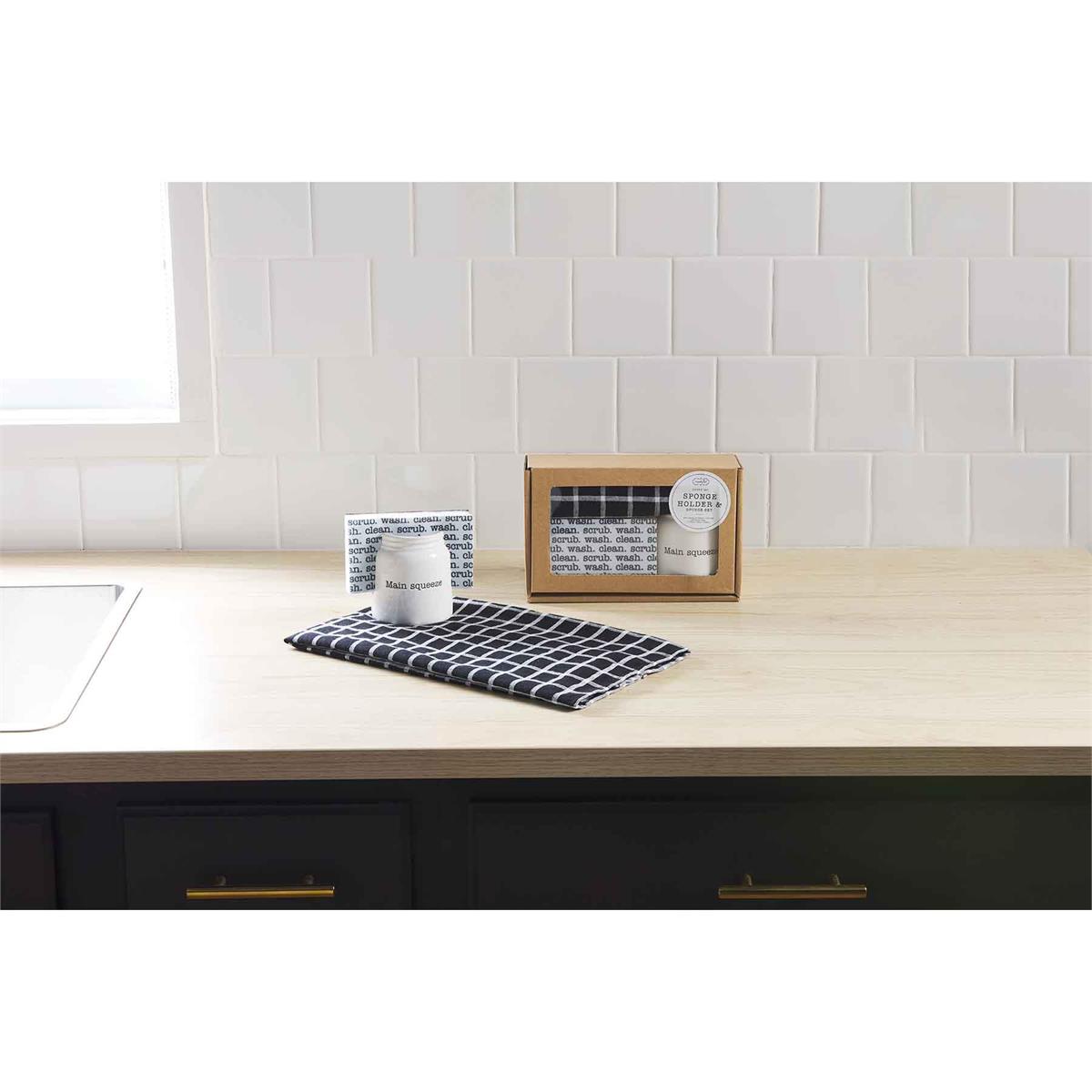 Sponge Set With Holder
