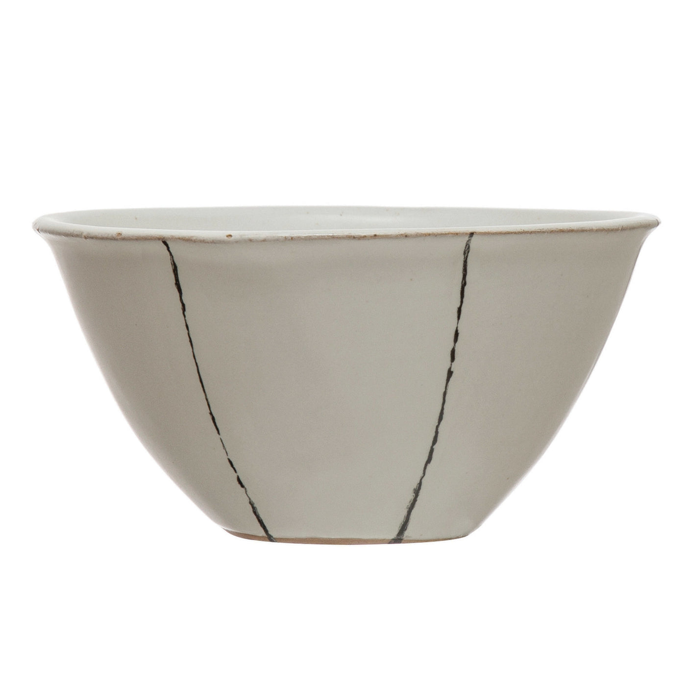 Hand-Painted Stoneware Bowl