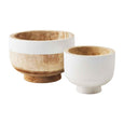 Two-Tone Paulownia Bowl Set