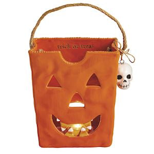 Ceramic Treat Bag Lantern