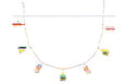 Santa/Tree LED Acrylic Garland
