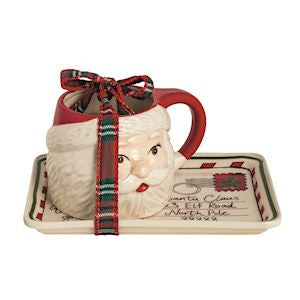 Figural Milk Cookies For Santa