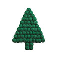 White/Green Tree Trivet
