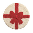 Felted Wool Holiday Icon Trivet 42020027 B/C/S