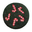 Felted Wool Holiday Icon Trivet 42020027 B/C/S