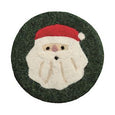 Felted Wool Holiday Icon Trivet 42020027 B/C/S
