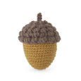 Handcrafted Mustard & Tan Knit Acorn