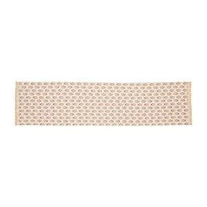 Taupe Block Print Runner