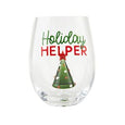 Holiday Icon Wine Glasses