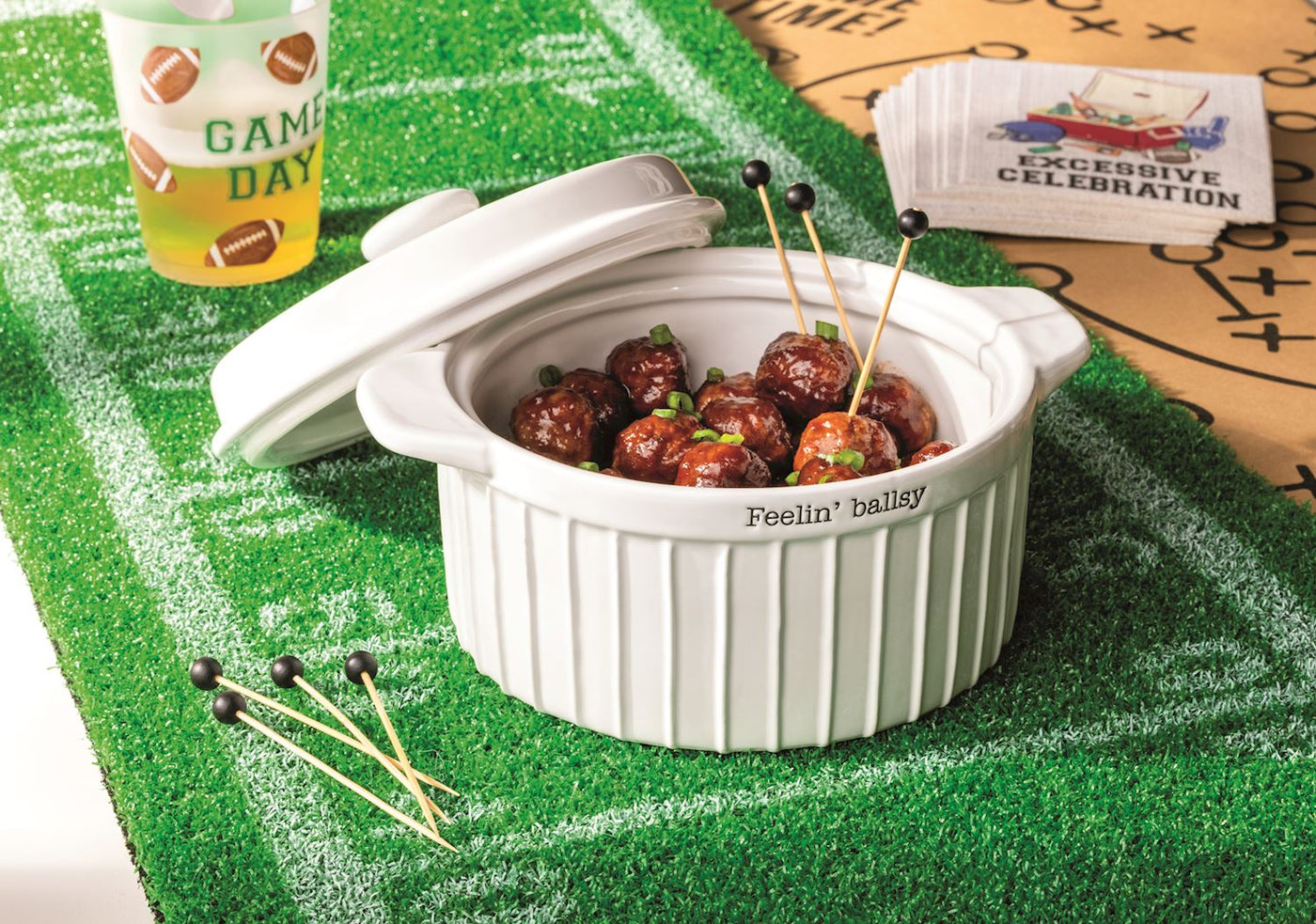 Feelin' Ballsy Meatball Dish