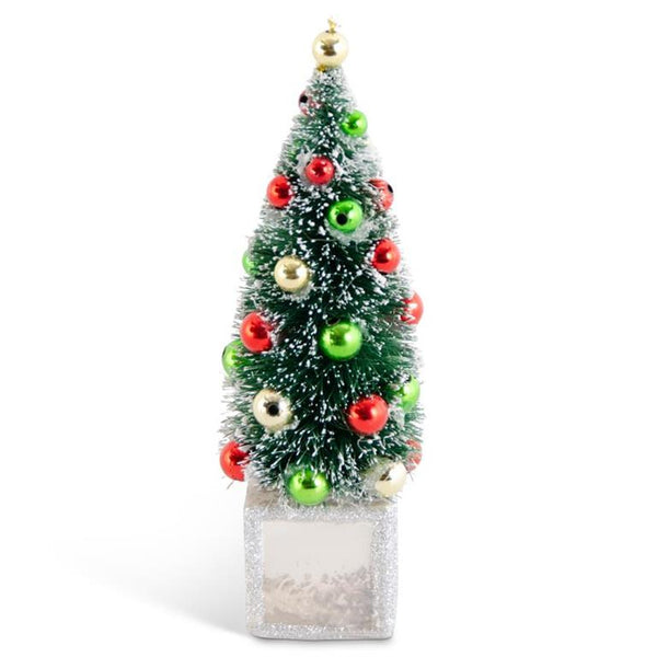 6.5 Inch Bottle Brush Tree Ornament