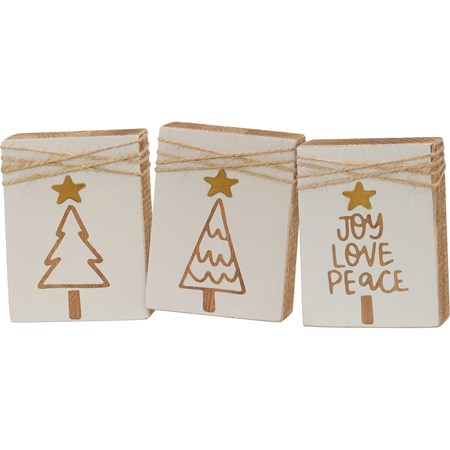 Tree Block Signs/Set 3