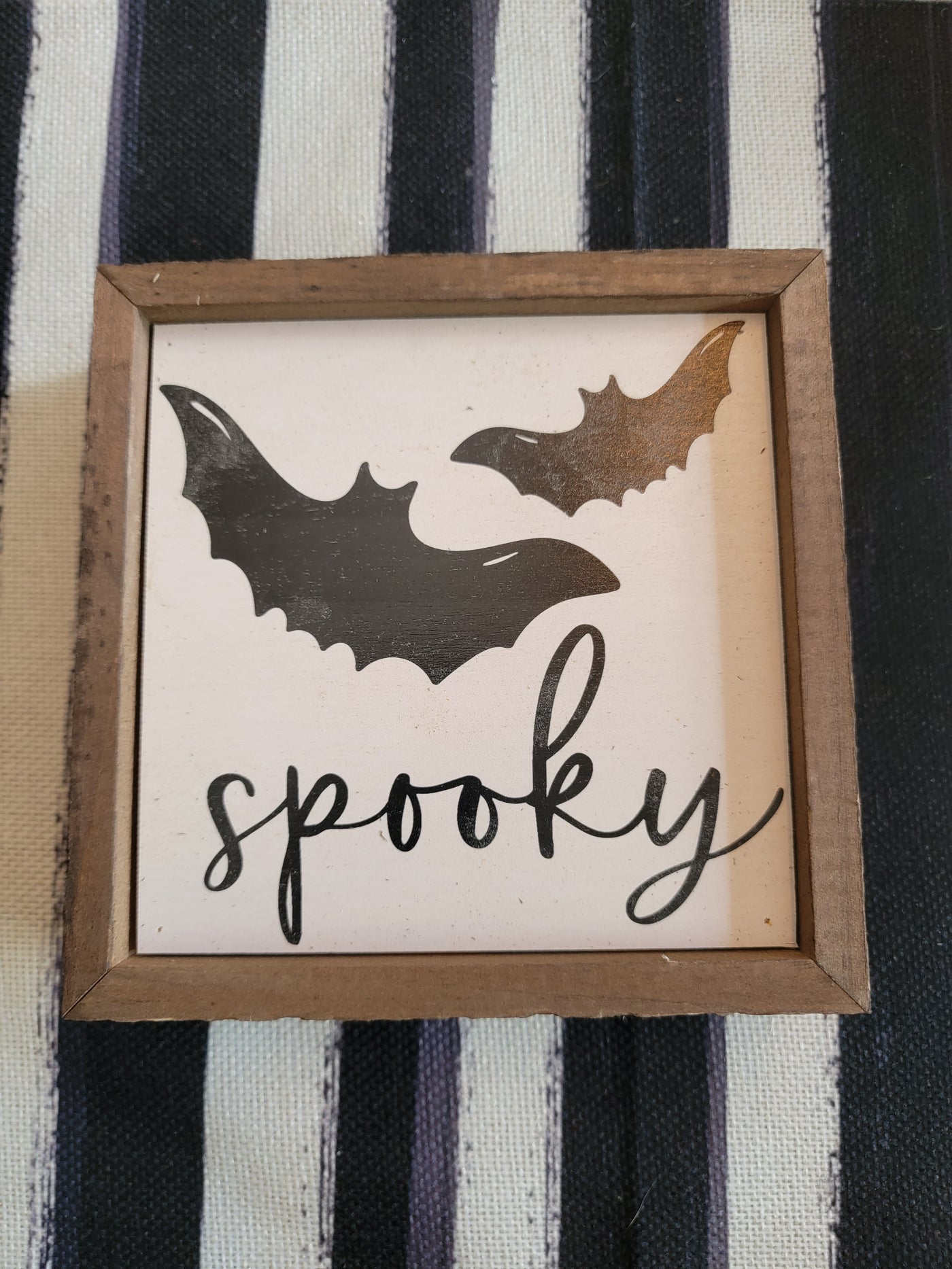Spooky Bat Sign