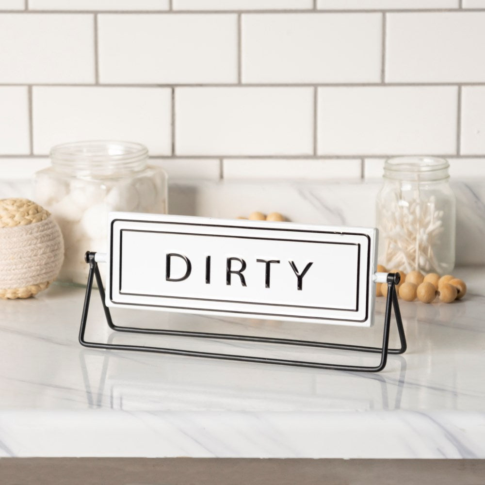 Dirty/Clean Flip Sign