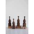 Reclaimed Hand- Carved Finials