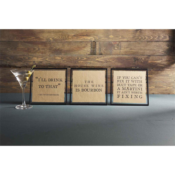 Kraft Drinking Plaques