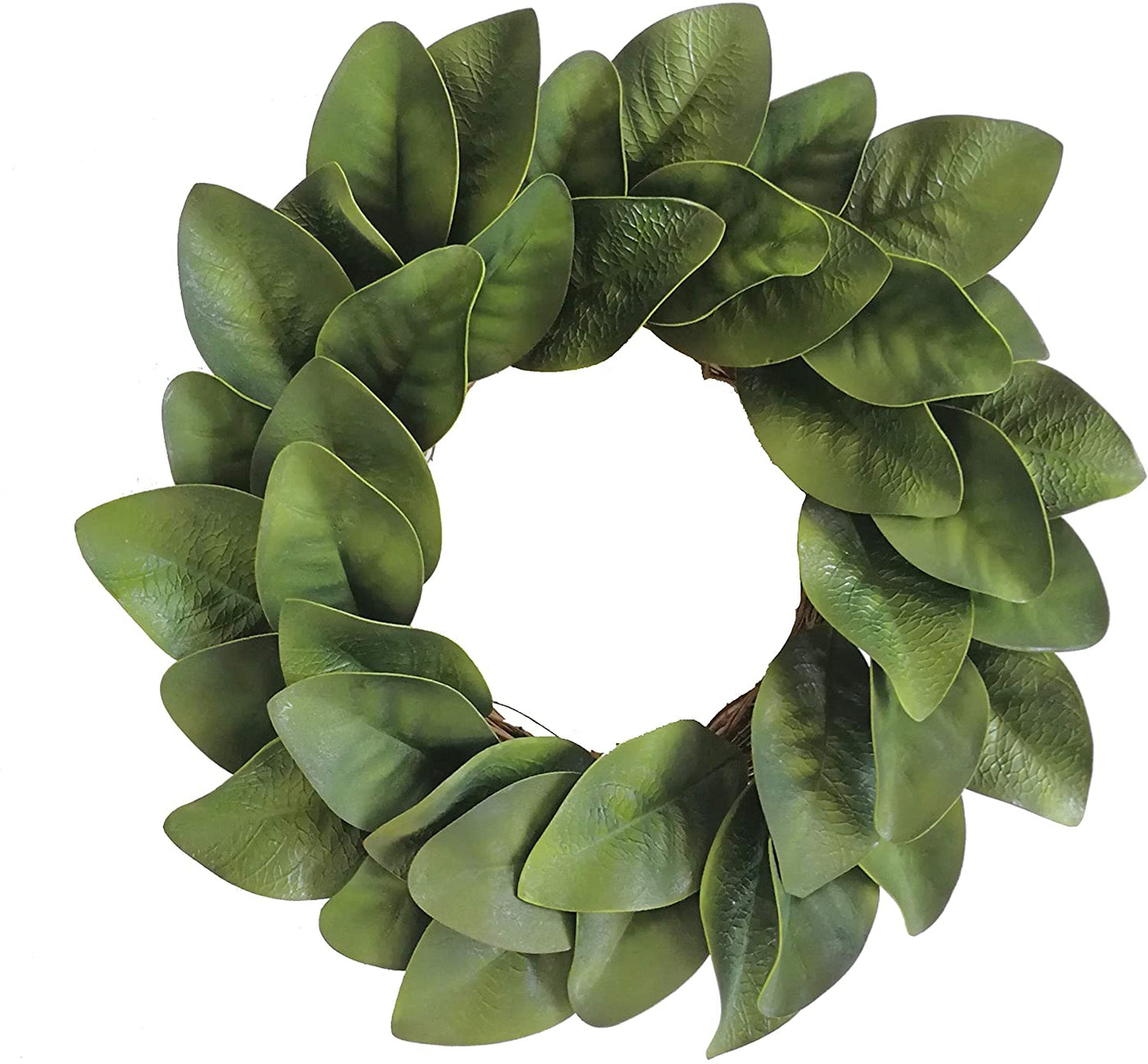 Faux Magnolia Wreath