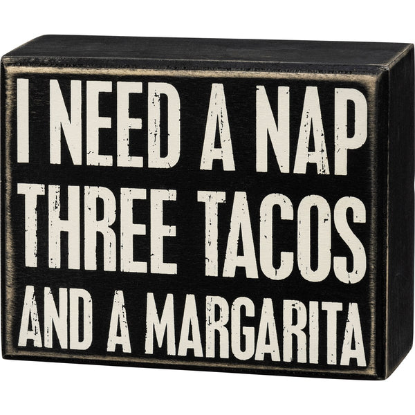 Taco & Margarita Sign