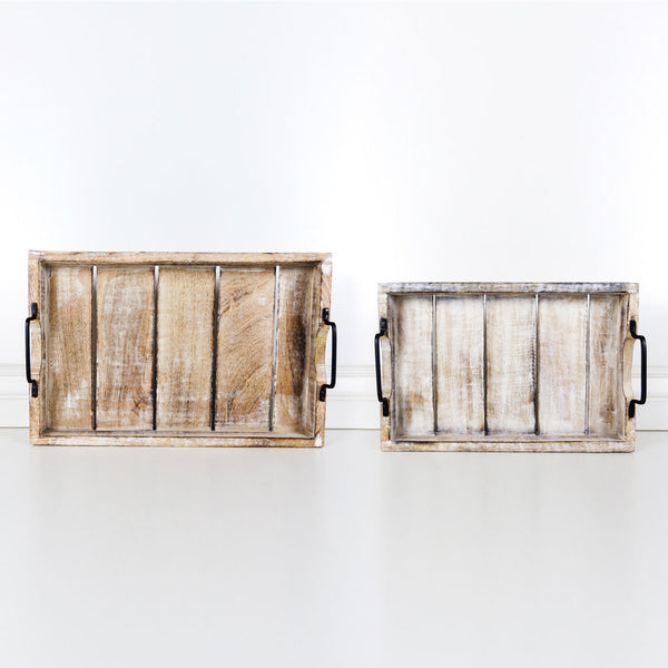 Mango Wood Nested Trays